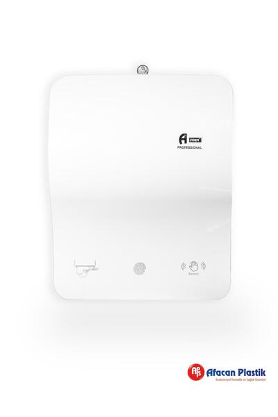 A Form Sensörlü Kağıt Havlu Dispenseri Beyaz
