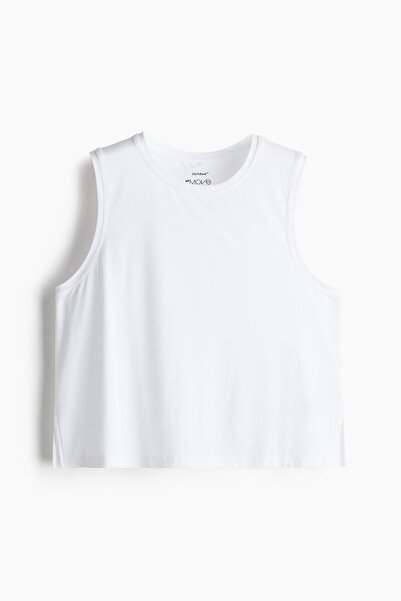 H&M Kısa ve Geniş Kesimli Kolsuz Spor Üstü DryMove™