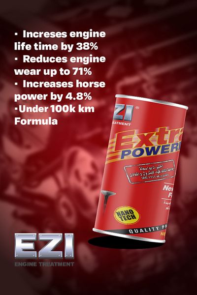EZI Ezi New Engine Formula Extra Power Lube 326 ml, Red