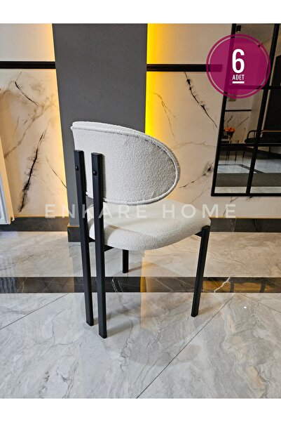 Enkare Badem Sandalye, Mutfak Salon Sandalyesi, Masa Hariç