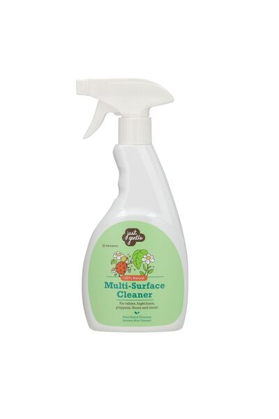 just gentle منظف متعدد الأسطح نباتي بخل الأرز والياسمين - ٥٠٠ مل | آمن غذائيًا