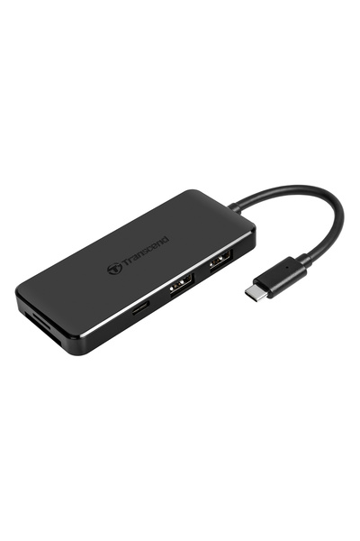 Transcend Transcend TS-HUB5C 2-Port Type-A,1-Port Type-C,1-Port PD,SD/MicroSD Gen 2 Type C HUB & Kart Okuyucu