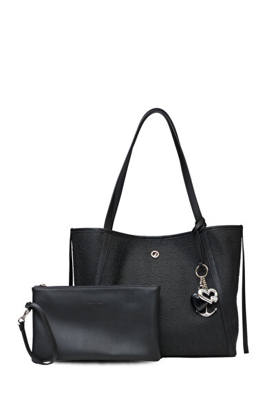 Nautica Sıyah Kadın Omuz Çantası Cn7526t