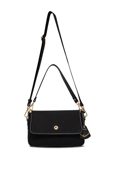 Nautica Sıyah Kadın Postacı Çantası Cn7515t