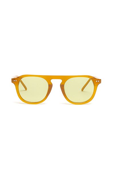 Sunbas Sunglasses Montreal Honey Light Green Sunglasses For Men And Women
