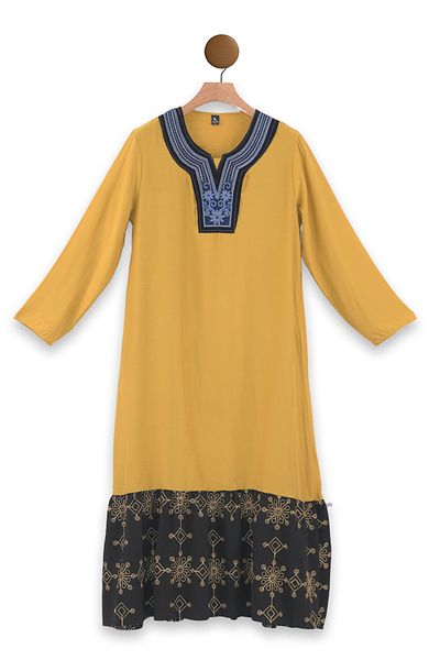 Lilo Co Elegant Embroidered Long Dress
