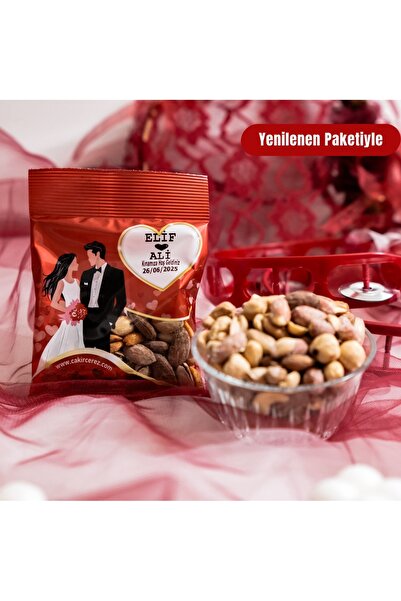 Çakır Çerez 50 Gram Süper Lüks Kına Çerezi 100 Adet