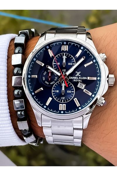 Daniel Klein Brand Original New Season Wedding Engagement Gift Men's Steel Watch+Bracelet