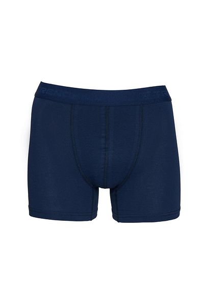 TRENDHİLL Ανδρικό βαμβακερό Lycra Stretch Fabric Boxer Navy Blue 7811-L