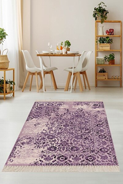 on the clouds Osmanlı Motifler Desenli Etnik Dijital Baskı Yıkanabilir Kaymaz...