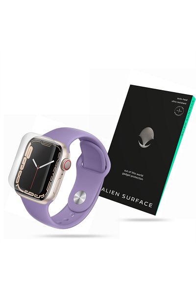 Alien Surface Regenerable screen film 1+2 spares for Apple Watch 7, 41mm