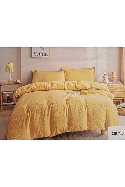 Casa New Concept Summer Bed Linen, 4 Pieces, Fitted Sheet, Microfiber Material