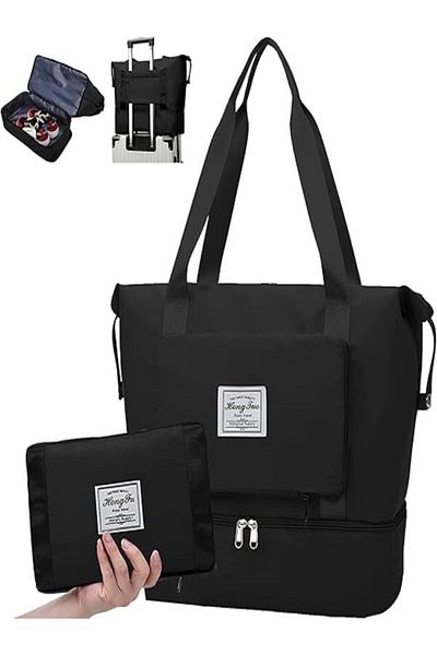 OLDSO Foldable Washable Waterproof Lightweight Large Travel Duffel Bag