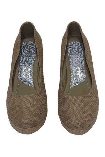 GokceKundura06 Pantofi confortabili de vară pentru femei, cu toc cu pană