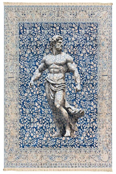 Markaev Mitoloji Baskılı Dokuma Taban Halı 206 YNG