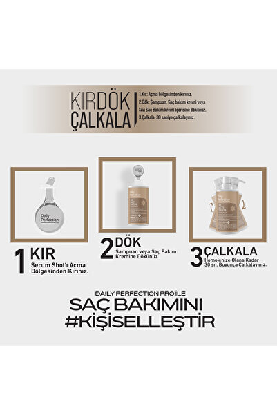 DAILY PERFECTION PRO Vitamin Serum Shot No:6 Ekstra Parlaklık 2x6 ml
