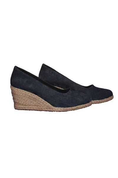 GokceKundura06 Pantofi confortabili de vară pentru femei, cu toc cu pană