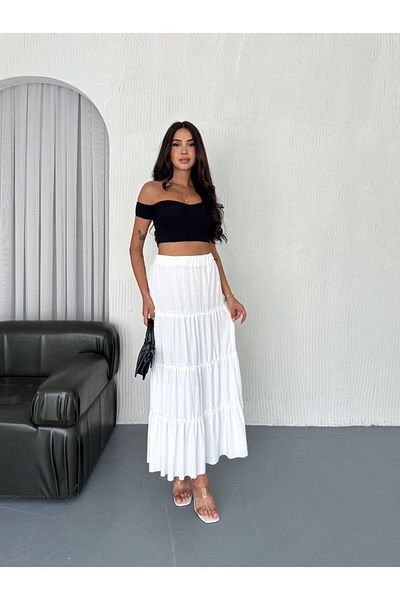 winmoda ΜΑΚΡΙΑ ΦΟΥΣΤΑ ΦΡΟΥΣΤΑ ΜΟΝΤΕΛΟ / ΜΑΞΙ ΦΟΥΣΤΑ ΠΛΗΡΟΥ ΜΕΓΕΘΟΣ 97 CM