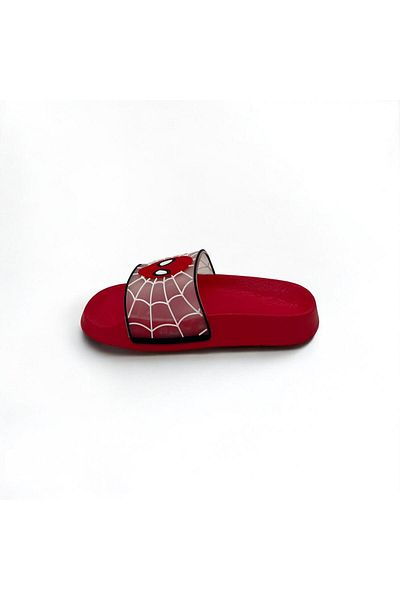 Rexba Unisex Children's Red Slippers