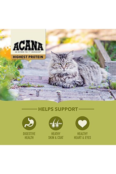 Acana Acana Grasslands Dry Cat Food - 1.8 Kg