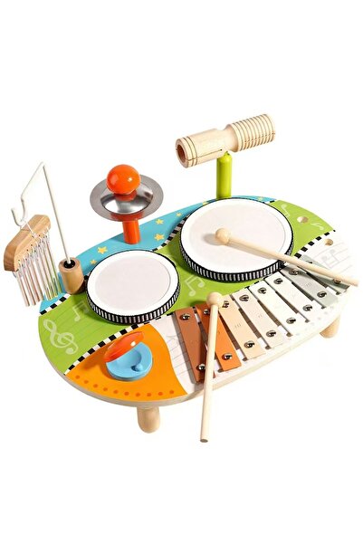 Factory Price - مجموعة موسيقى إكسيليفون خشبية للأطفال مع نغمات متنوعة