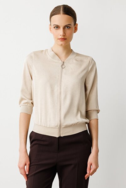 ON Ribanalı Taşlı Ceket