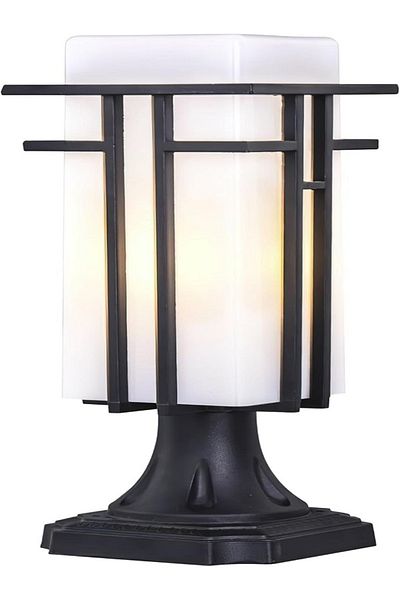 micasa Sturdy Modern Design Aluminum Outdoor Post Light