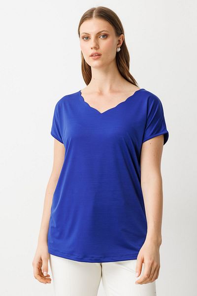 ON Slice Collar Basic Blouse