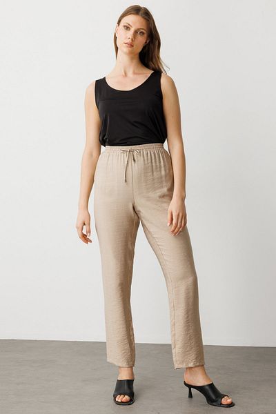 Ekol Large Size Trousers with Elastic Waist