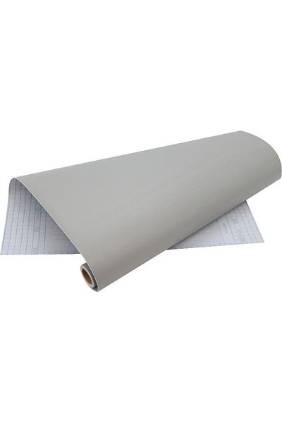 Roco Adhesive Roll Cover – Solid Grey, 5 yd x 45 cm