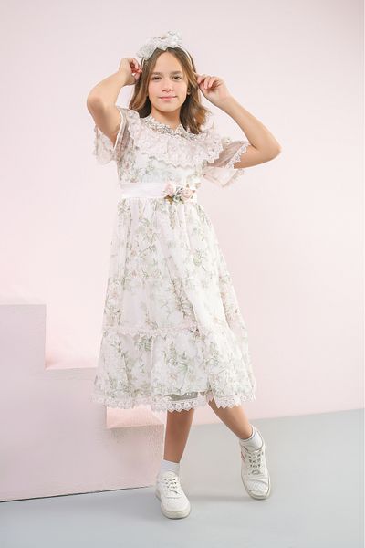 LAMİS FASHİON ✨ Luxurious girls' dress - a touch of elegance and softness for your little girl! ✨