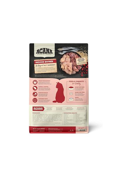 Acana Acana Indoor Entree Dry Cat Food - 4.5 Kg