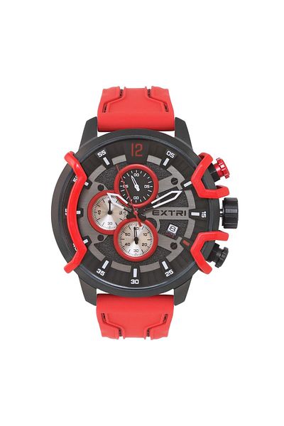 MACON EXTRI Analog Black Dial Men's Watch-X6054-G