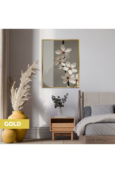Harikabirev ΥΠΕΡΑΣΤΗ | ΛΕΥΚΟ ΛΟΥΛΟΥΔΙ ΜΟΝΤΕΛΟ DALI (FLORAL) | ΤΡΑΠΕΖΙ ΚΑΘΕΤΟ ΜΟΝΟ ΜΕ ΠΛΑΙΣΙΟ ΘΕΡΜΑΝΤΗΜΕΝΟ ΓΥΑΛΙ