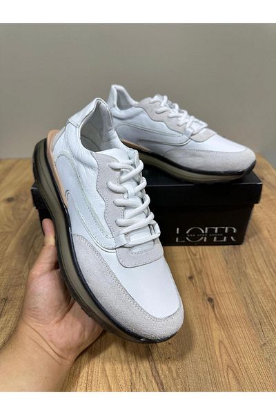 Serhat Özköroğlu Lfr-M2217 Leather Roller Shoes White