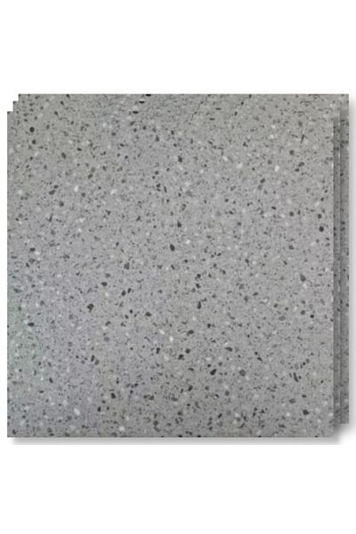 HOZRO Set 10 x Placi PVC Autoadezive HOZRO, Pentru Podea, Stil Marmura, Gri Multicolor