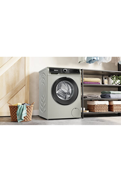 Bosch WGK252ZXTR 10 Kg 1200 Devir Serie 6 Gri Çamaşır Makinesi