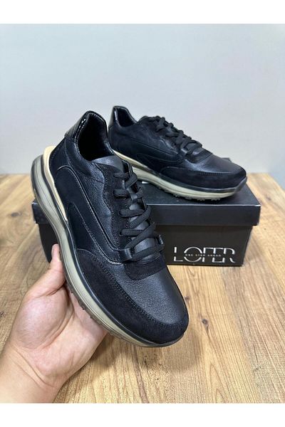 Serhat Özköroğlu Lfr-M2217 Leather Roller Shoes Black