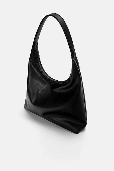 Pull & Bear Faux leather shopper bag