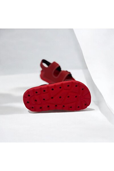 Rexba Girl's Top Printed Eva Red Sandals