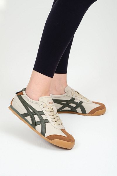 stilfest Stylish Design Lace-Up Casual Unisex Sports Shoes Beige Khaki Sneaker