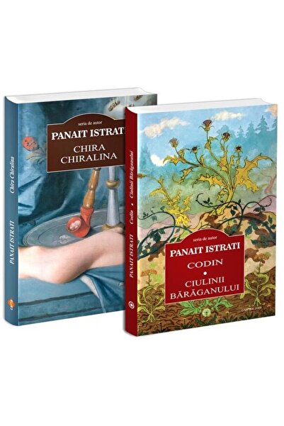 Editura Cartex Pachet Panait Istrati (2 carti): 1. Chira Chiralina; 2. Codin....