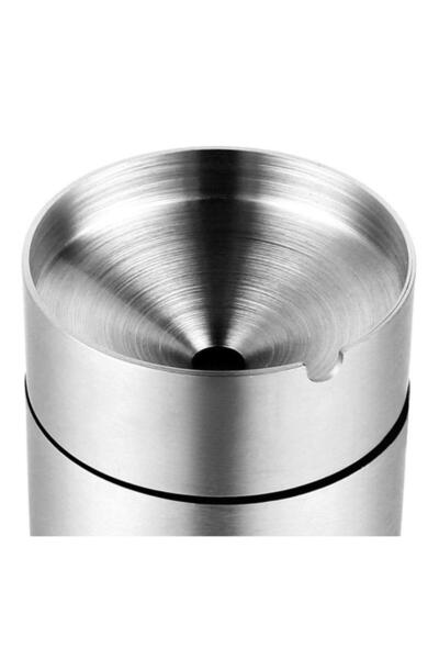YDGR Windproof Stainless Steel Ashtray – Ash Tray for Garden, Office and Home
