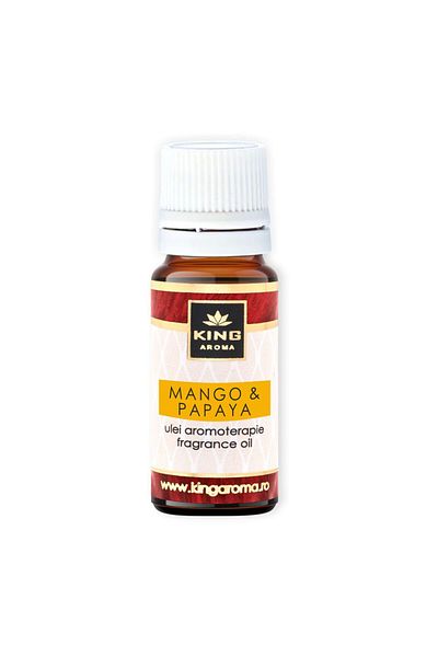 KingAroma Aromatherapy scented oil MANGO & PAPAYA, Kingaroma, 10 ml