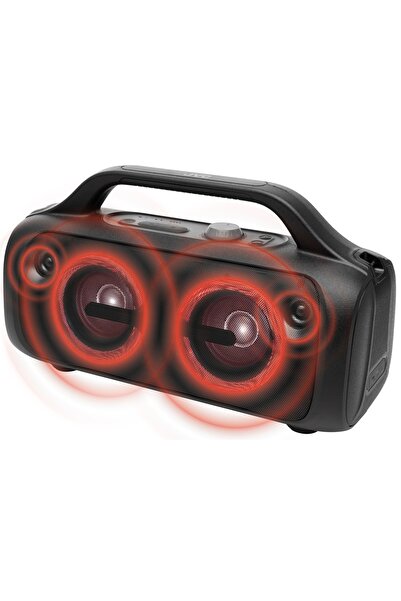 JVC Boxă portabilă XS-E843B, 80W, Bluetooth 5.3, 3.7V/7200mAh, TWS, IPX5