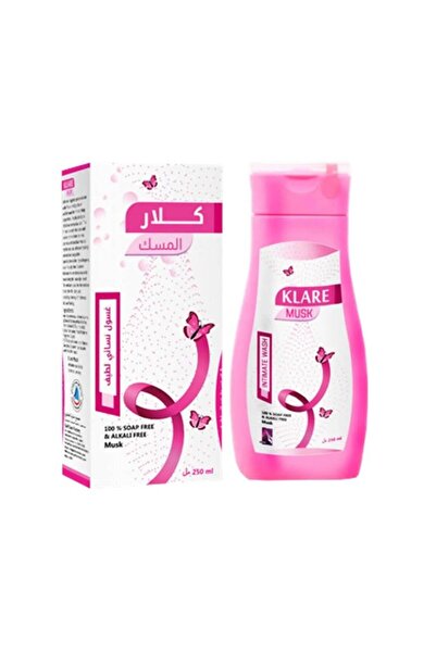 Klare Intimate Wash 250ml Musk (880528) --- كلار غسول نسائي لطيف 250مل المسك
