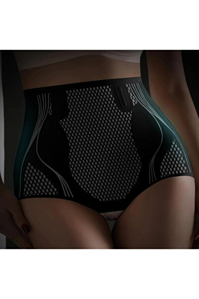 Sh Mağazacılık Slimming Basen, Abdomen, Belly Tightening Seamless Non-Marking Ionizer Underwire Non-Slip Panties Corset