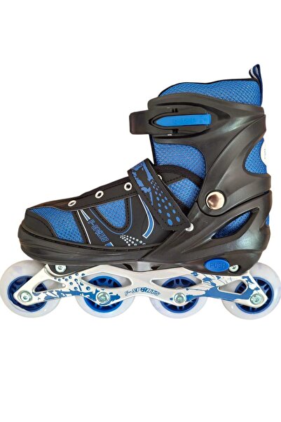 FİNCANLAR F-Sports MAVİ Ayarlanabilir ışıklı Çantalı Paten(38-41)