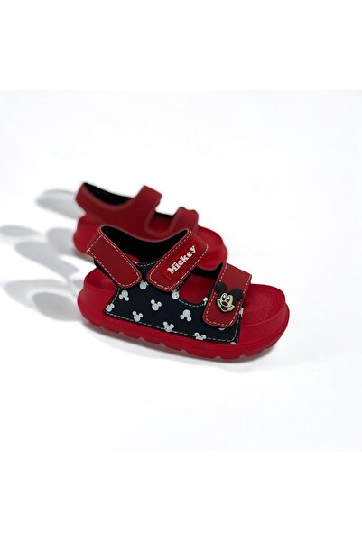 Rexba Girl's Top Printed Eva Red Sandals