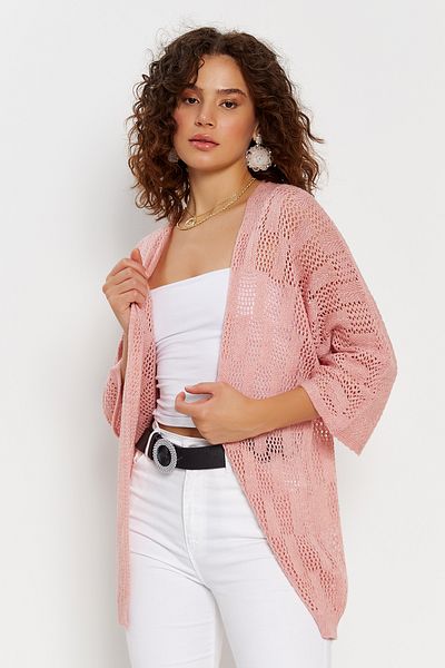 Hopoi Women's Openwork Thin Knitwear Cardigan